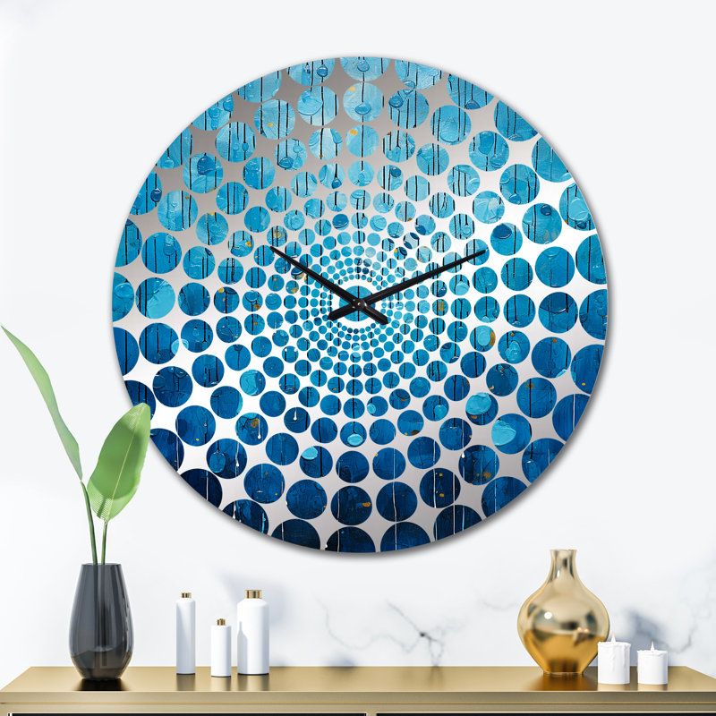 Trevaughn - Horloge murale formes abstraites, Grand