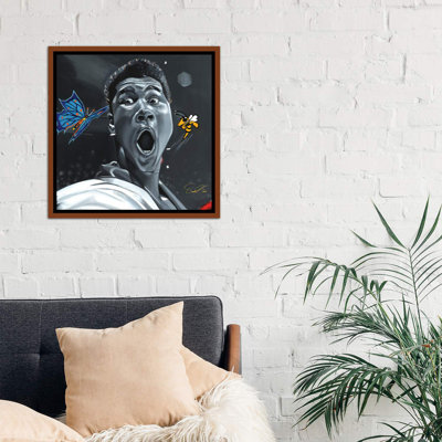 «Sting Like A Bee», reproduction sur toile tendue