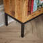 Franca Tall 8 Open Shelving Mango Wood Bookcase Storage Unit