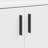 Tall Storage Cabinet With 3 Drawers & Adjustable Shelves – Modern White Multi-Purpose Organizer For Garage, Pantry & Home