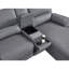 Carrabelle Leather Power Recliner Console,USB Port-1798214612-1798214609