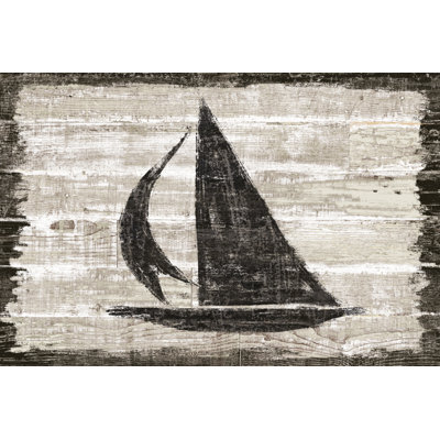 «Driftwood Coast II» par Sue Schlabach - peinture sur toile tendue