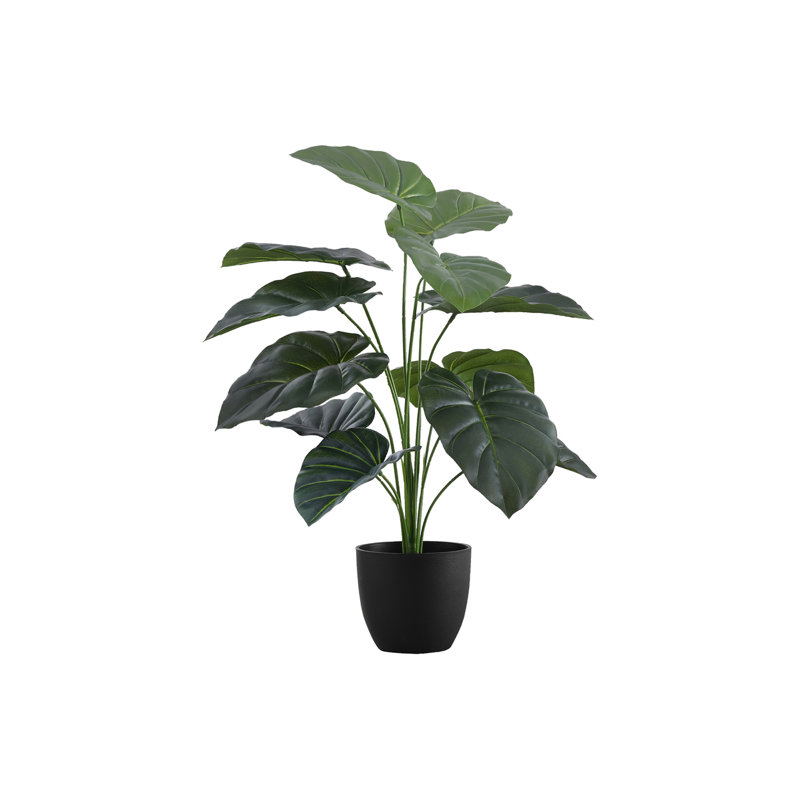 Pot 23,5 po Faux Alocasia en polypropylène (PP)