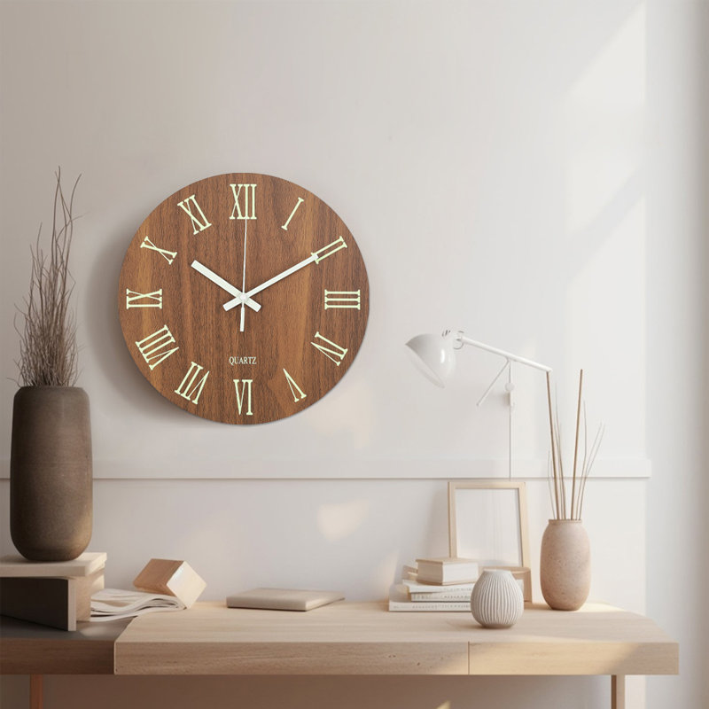 Manrica Wood Wall Clock