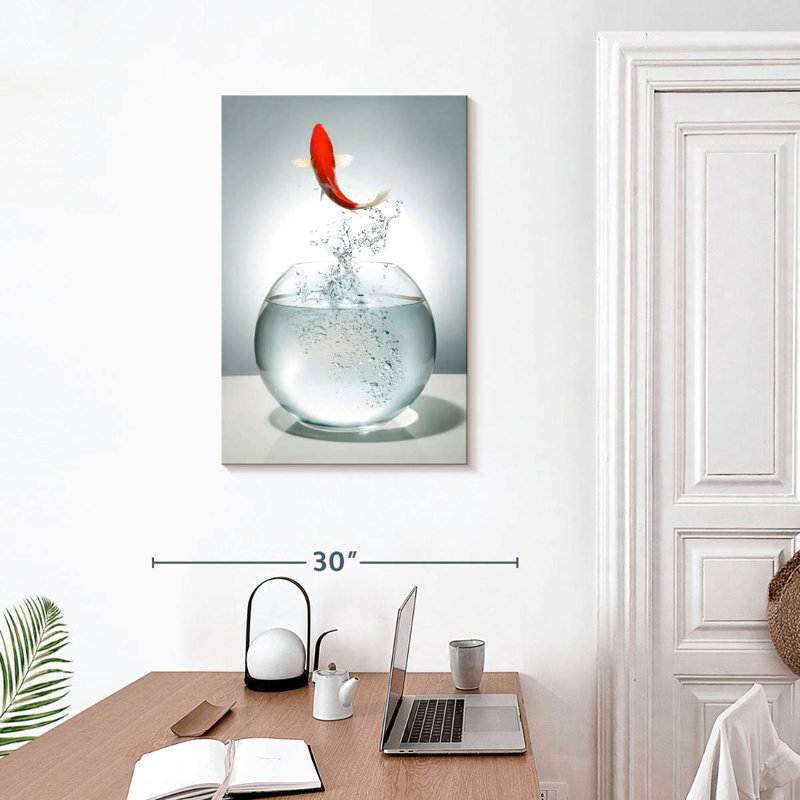 Brampt Fish Bowl Escape, 30" H x 20" W