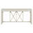 60''Acacia Veneer Console Table With 4 Spacious Drawers, Modern Crisscross Design Entryway Table With Open Bottom Storage,Farmhouse Sofa Table For Living Room,Kitchen,Dining Room,Hallway-356438983