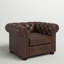 Fauteuil Chesterfield Huskins 45,5 po