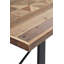 Vada Ash Metal Base Dining Table