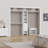 Impressions 16" Closet Tower With Drawers, Top Shelves And Shoe Storage