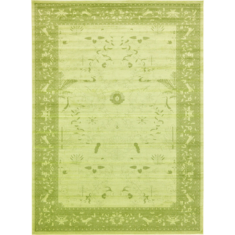 Godina Floral Indoor Rug, Rectangle 7'1" x 10'