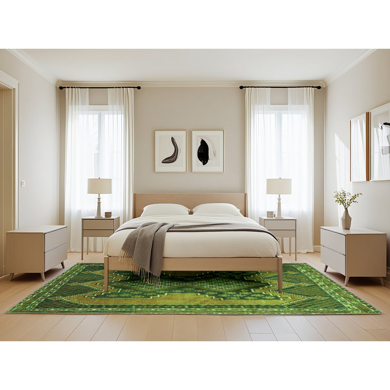 Tapis verts Traditional 634, Rectangle de 5 pi x 8 pi