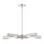Lustre linéaire moderne Spoutnik 5 lumières Clearlake-662148642-662148646