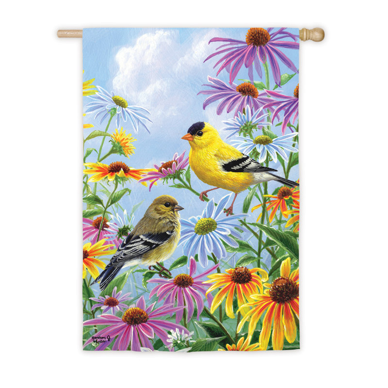 Drapeau maison en polyester tweethearts