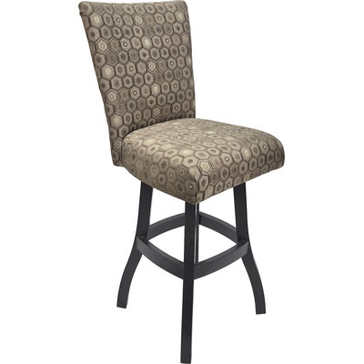 Tabouret de bar rotatif, comptoir pivotant en bois, 700 Plus - Diamond