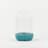 Azure Cove Glass Hurricane Lantern Candle Holder