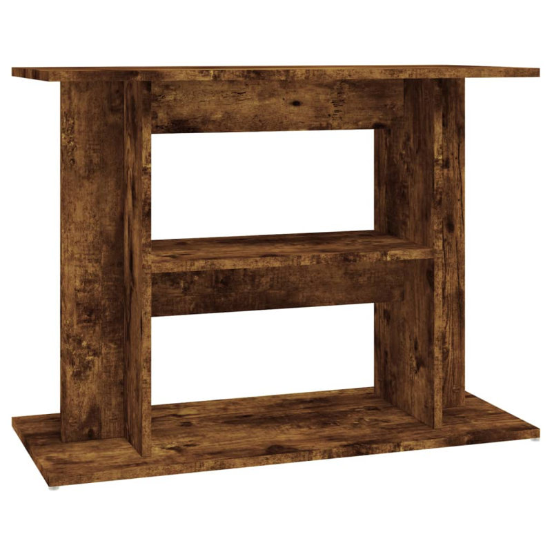 Support pour aquarium vidaXL, Chêne fumé, H 23,62 po x l 31,50 po x P 13,78 po