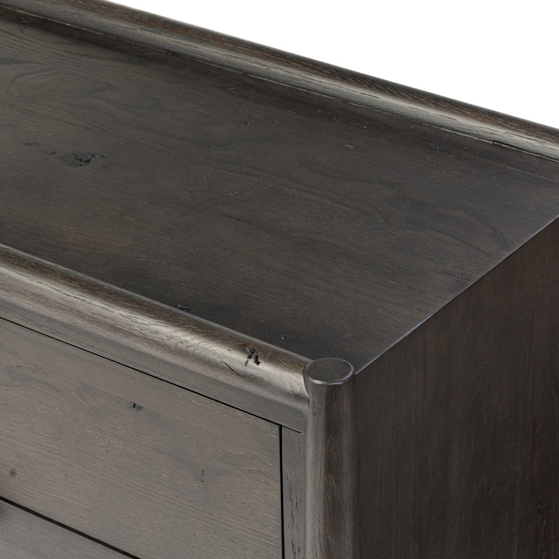 Glenview 6 - Drawer Dresser, Smoked Black