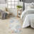Baeza Animal Print Ivory/Blue/Red Area Rug-7296585