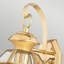 Rochelle Polished Brass Outdoor Wall Lantern-28240370
