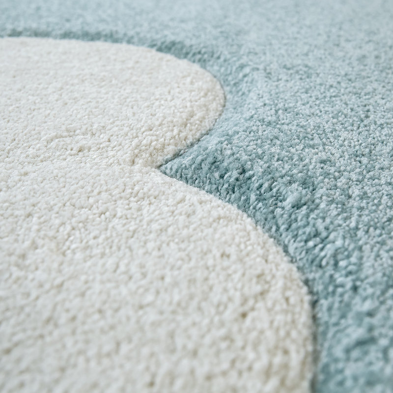 Aquilina Polypropylene Rug, Square 4'4"