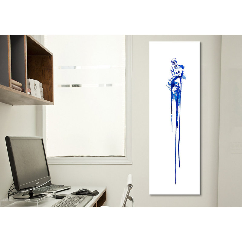 «This One Fleetage Thought», reproduction d'art sur toile tendue, H 36 po x l 12 po x P 1,5 po, Toile tendue