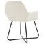 Chaise rembourrée avec pieds en métal pour le salon-1937039207