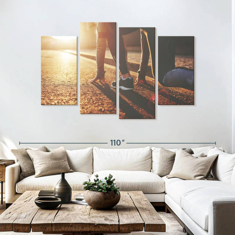 Sireci Athletic Runner, 54" H x 84" W