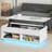 Kheira Lift Top Coffee Table with RGB LED Light Strip-996326940