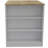 Alameda Kitchen Island, Three Drawers Concealed-294216283