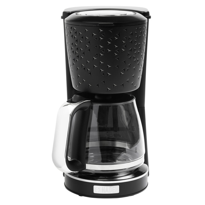 HADEN Starbeck 10 Cup Coffee Machine, Black