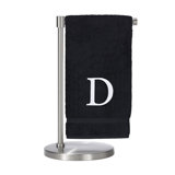 Monogrammed Bath Towels -Set of 2 -Block Letter