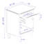 Decimus 46cm W Bedside Table-941714341
