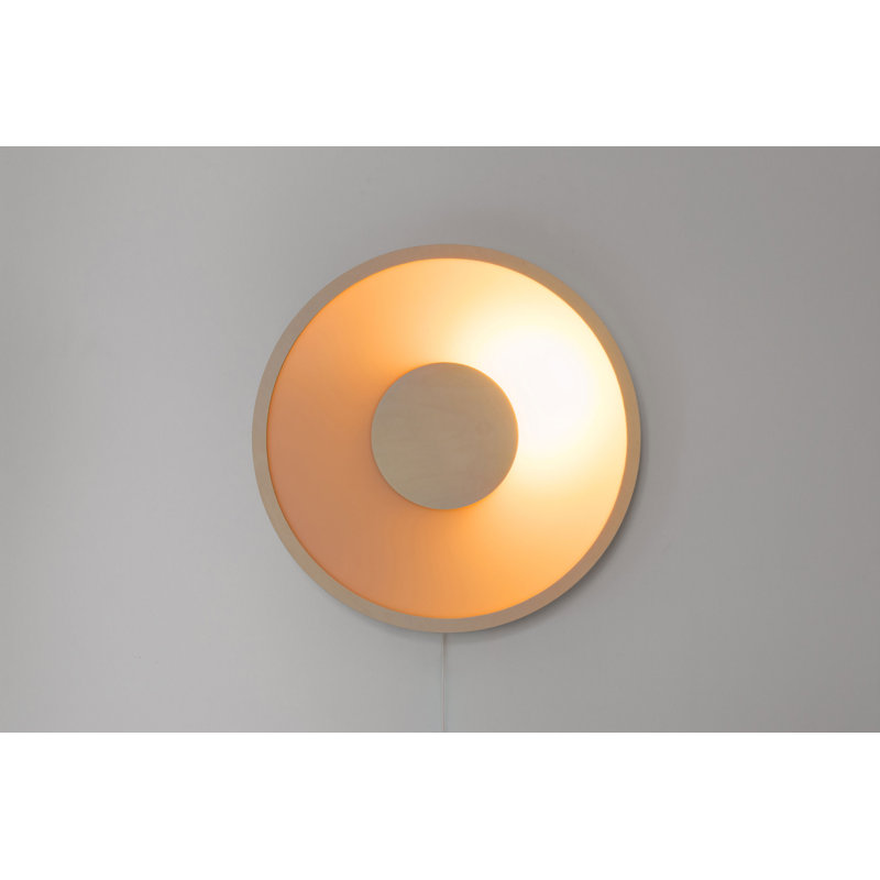 Carys Glass LED Flush Mounted Sconce