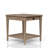 Sanded End Table With Storage Drawer-108131313