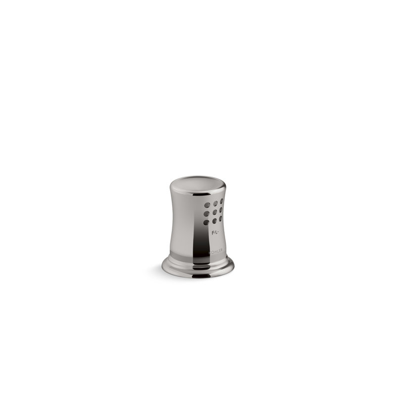 Air Gap Cover With Collar, Titanium
