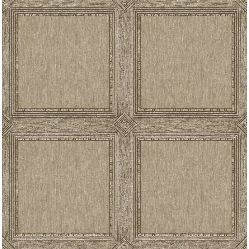 Papier peint Moorland, Marron foncé