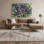 Art mural sur toile prune mauve-1818780421