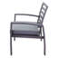 Chaise de patio avec coussins sunbrella Shoaf