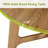 47.24" Round Solid Wood Dining Table