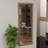 Modern Wall-Mounted Mirror, 40 x 41.3 x 0.8 inches | 100% MDF with Ecological Flotal-E Glass | Stylish Solid Brown Finish, Scandinavian Design | Perfect for Entryway, Bathroom, or Living Room Decor-1554975556