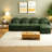 Cloud Comfort Sectionals Teddy 4 Seat Modern Modular Sofa For Home