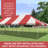 20' x 40' Weekender Pole Party Tent, Red-94075386-94075388