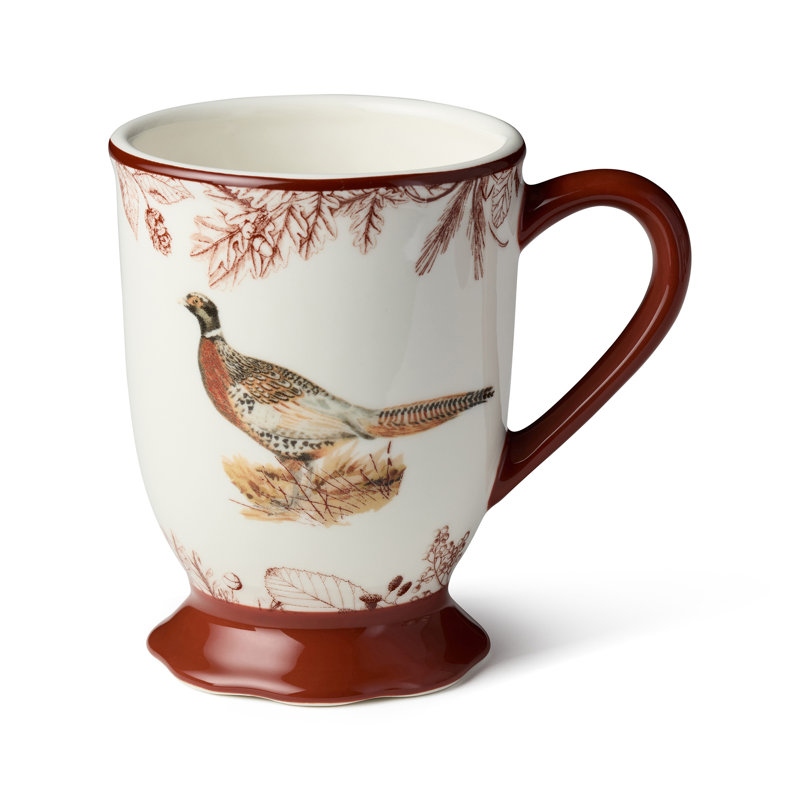 Ensemble de 4 tasses à pieds 18 oz Pheasant Grove