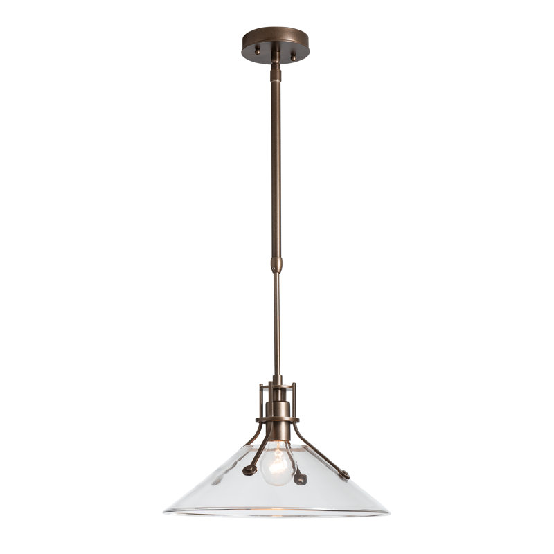 Henry Outdoor Pendant, Coastal Bronze, Clear Glass