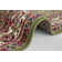 Zabul Tufted Green/Red/Cream Rug