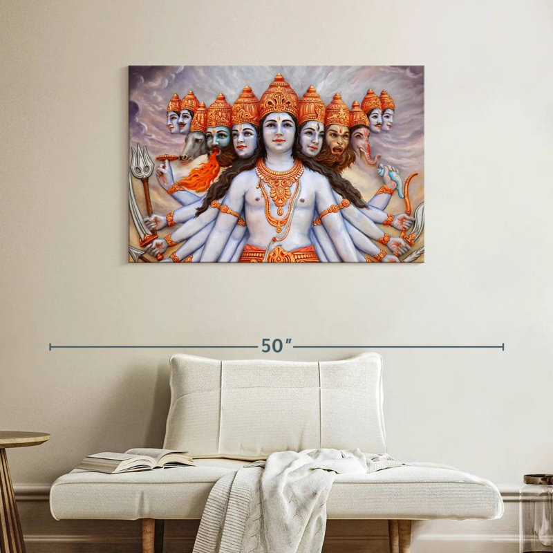Vishvarupa, 26" H x 39" W