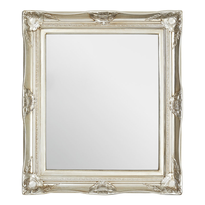 Dreher Flat Wall Mirror, Champagne Gold