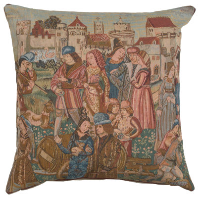  Wine Making 3 European Cotton Throw Pillow Cover