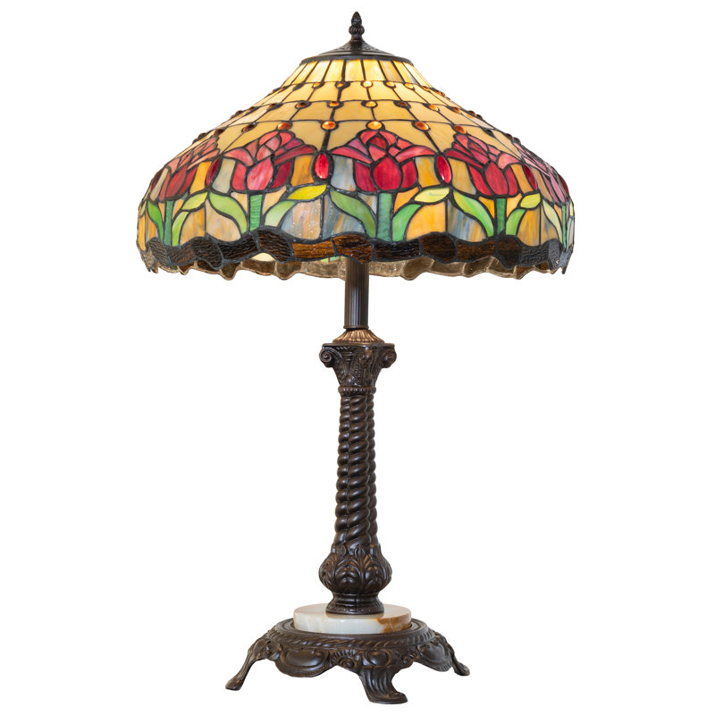 Colonial Tulip Table Lamp