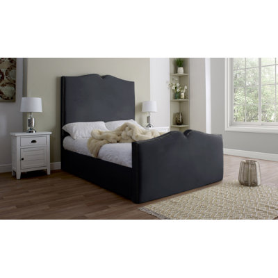 Annamolly Upholstered Velvet Bed